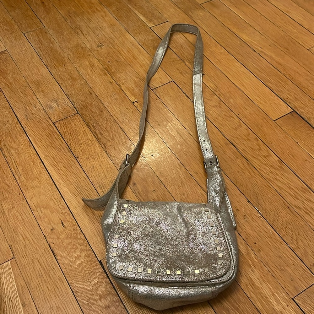 Zara gold crossbody